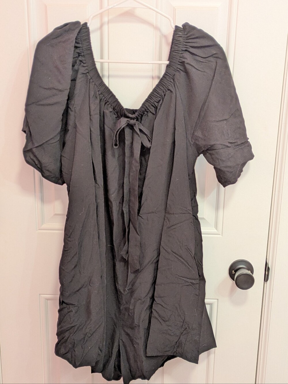 ❤️ Romper Lined L Black With Pockets NWOT